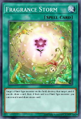 Fragrance Storm Yu-Gi-Oh card