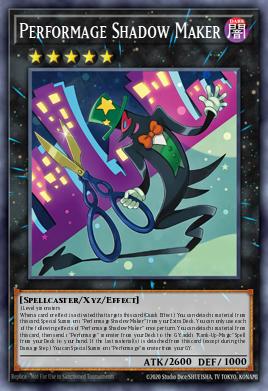 Performage Shadow Maker Yu-Gi-Oh card