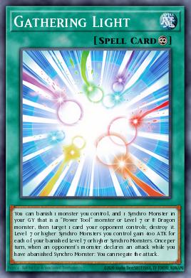Gathering Light Yu-Gi-Oh card