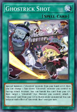 Ghostrick Shot Yu-Gi-Oh card