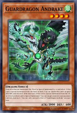 Guardragon Andrake Yu-Gi-Oh card