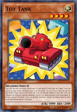 Toy Tank Yu-Gi-Oh card