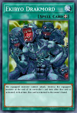 Ekibyo Drakmord Yu-Gi-Oh card