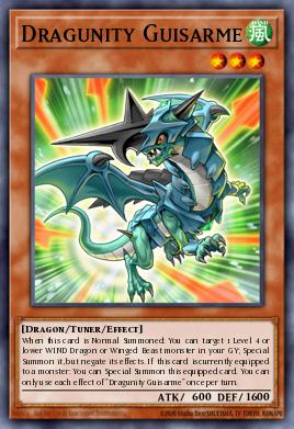 Dragunity Guisarme Yu-Gi-Oh card