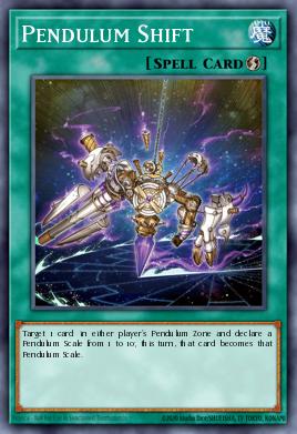 Pendulum Shift Yu-Gi-Oh card