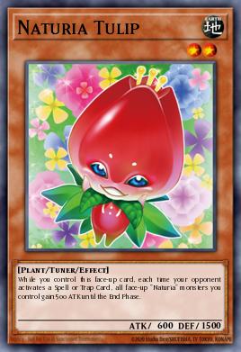 Naturia Tulip Yu-Gi-Oh card
