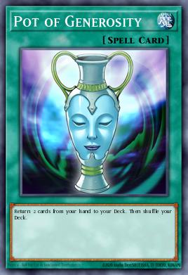Pot of Generosity Yu-Gi-Oh card