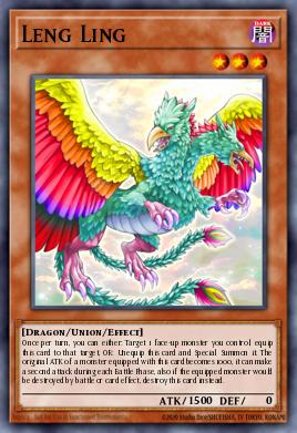 Leng Ling Yu-Gi-Oh card