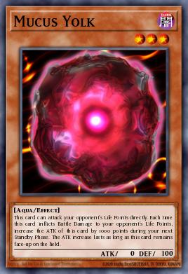 Mucus Yolk Yu-Gi-Oh card