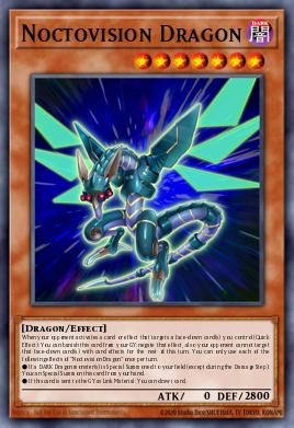 Noctovision Dragon Yu-Gi-Oh card