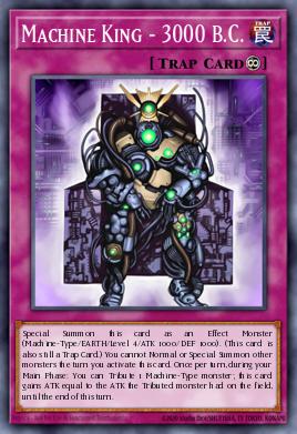 Machine King - 3000 B.C. Yu-Gi-Oh card
