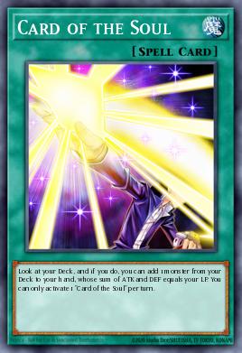 Card of the Soul Yu-Gi-Oh card