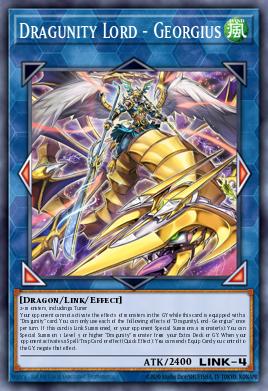 Dragunity Lord - Georgius Yu-Gi-Oh card