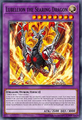Lubellion the Searing Dragon Yu-Gi-Oh card