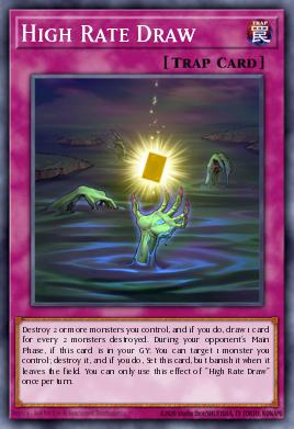 High Rate Draw Yu-Gi-Oh card