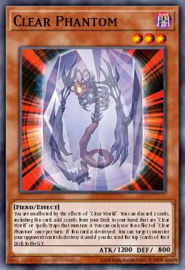 Clear Phantom Yu-Gi-Oh card