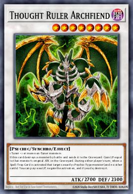 Thought Ruler Archfiend Yu-Gi-Oh card