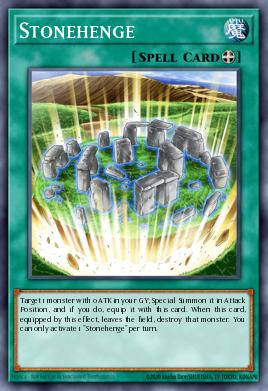 Stonehenge Yu-Gi-Oh card