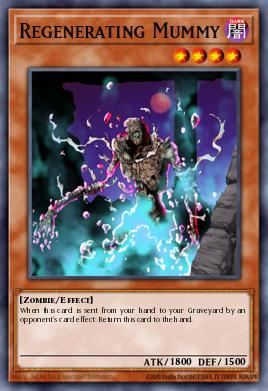 Regenerating Mummy Yu-Gi-Oh card