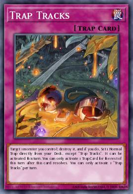 Trap Tracks Yu-Gi-Oh card