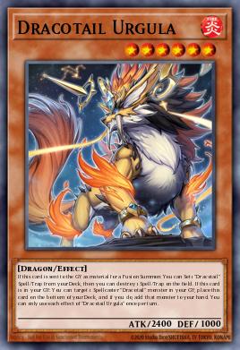 Dracotail Urgula Yu-Gi-Oh card