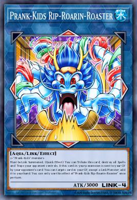 Prank-Kids Rip-Roarin-Roaster Yu-Gi-Oh card