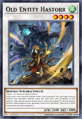 Old Entity Hastorr Yu-Gi-Oh card