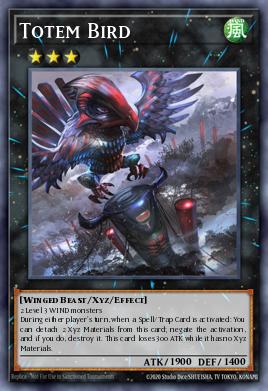 Totem Bird Yu-Gi-Oh card