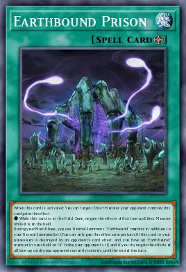 Earthbound Prison Yu-Gi-Oh card