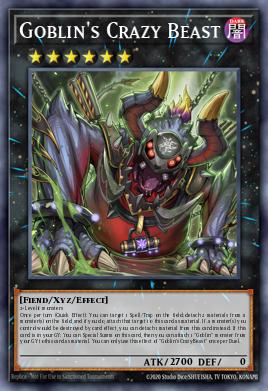 Goblin's Crazy Beast Yu-Gi-Oh card
