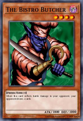 The Bistro Butcher Yu-Gi-Oh card