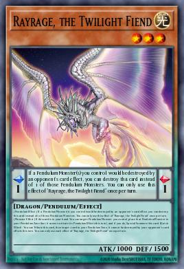 Twilight Specter Rayrage Yu-Gi-Oh card