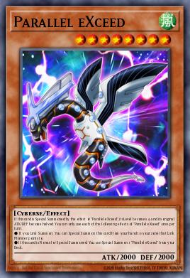 Parallel eXceed Yu-Gi-Oh card
