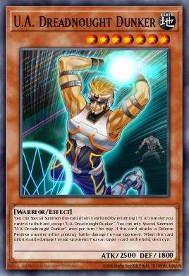 U.A. Dreadnought Dunker Yu-Gi-Oh card