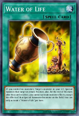 Water of Life Yu-Gi-Oh card