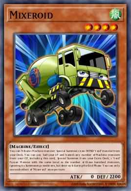 Mixeroid Yu-Gi-Oh card