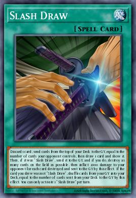 Slash Draw Yu-Gi-Oh card