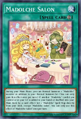 Madolche Salon Yu-Gi-Oh card