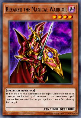 Breaker the Magical Warrior Yu-Gi-Oh card