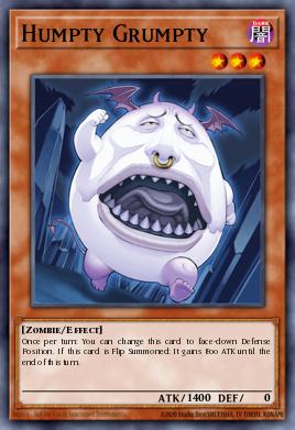 Humpty Grumpty Yu-Gi-Oh card