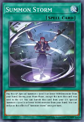 Summon Storm Yu-Gi-Oh card