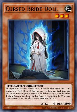 Cursed Bride Doll Yu-Gi-Oh card