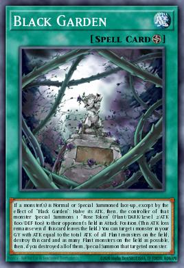 Black Garden Yu-Gi-Oh card
