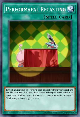 Performapal Recasting Yu-Gi-Oh card