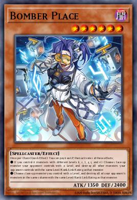 Bomber Place Yu-Gi-Oh card