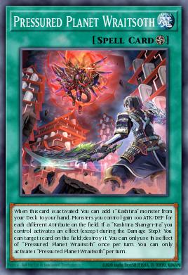 Pressured Planet Wraitsoth Yu-Gi-Oh card