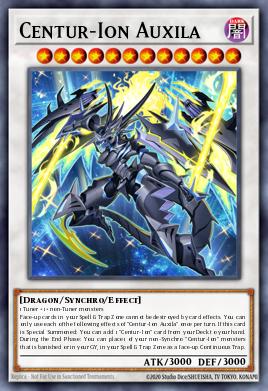 Centur-Ion Auxila Yu-Gi-Oh card