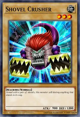 Shovel Crusher Yu-Gi-Oh card