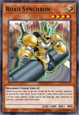 Road Synchron Yu-Gi-Oh card