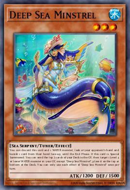 Deep Sea Minstrel Yu-Gi-Oh card